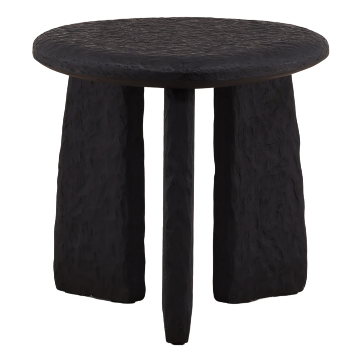 Beaux Side Table Black — Profile