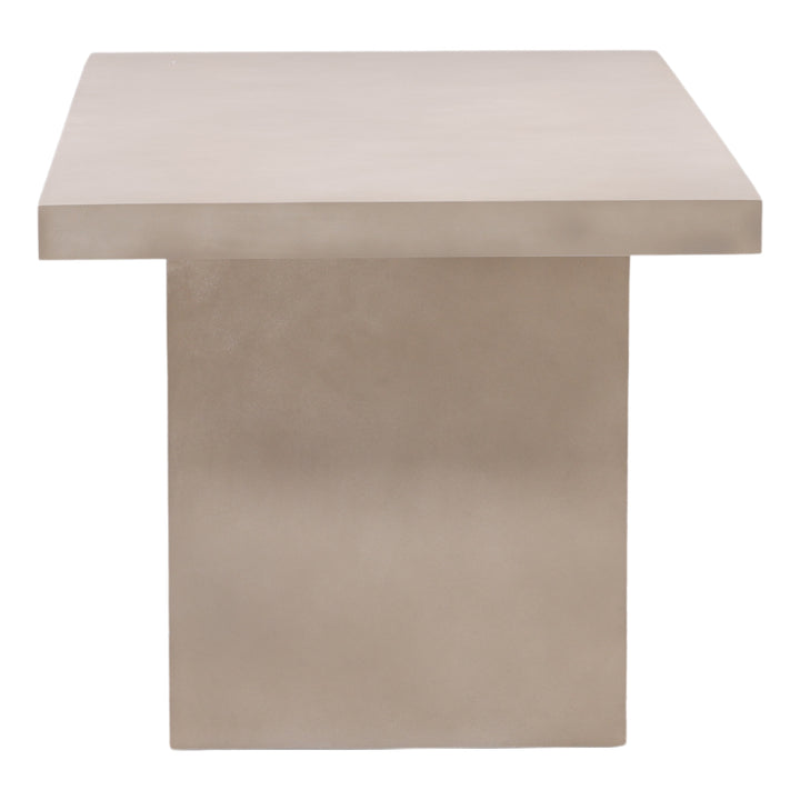 Santeen Outdoor Dining Table Sand — Profile