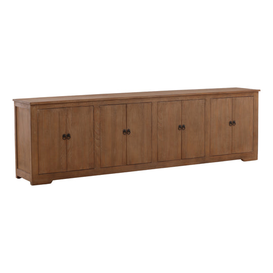 Nicco Sideboard Brown — Front Three-Quarter