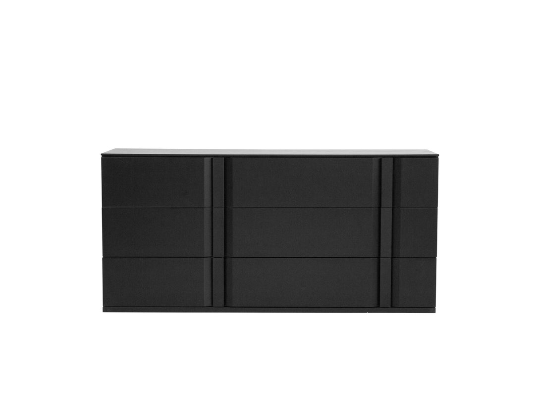 Black Textured / Soft Closing Drawers