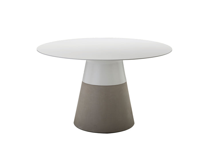 American Home Furniture | Mobital - MALDIVES 49" Dining Table Round Concrete Base