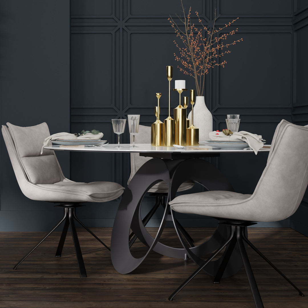 American Home Furniture | Mobital - OPTIC Dining Table Round