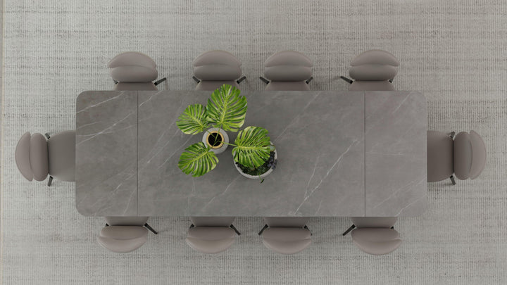 PALAZZO Dining Table Double Extension - AmericanHomeFurniture