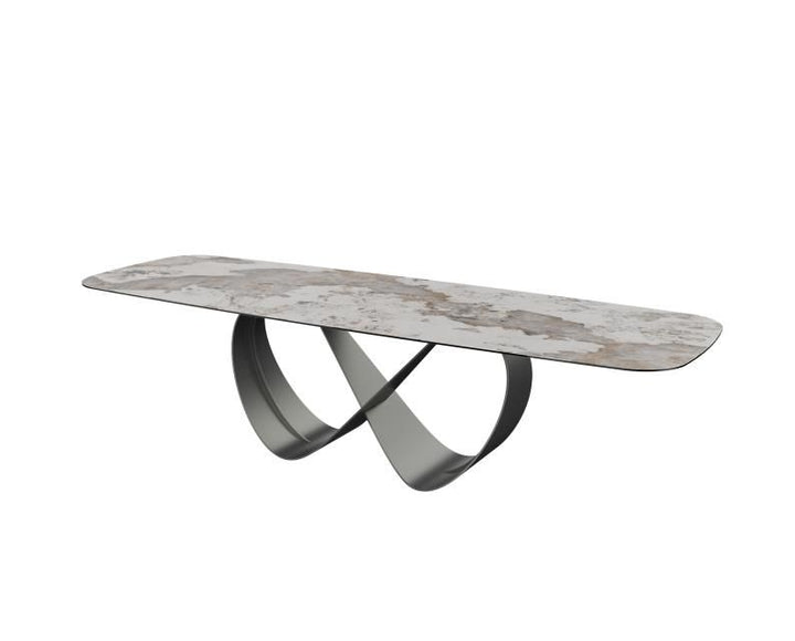 American Home Furniture | Mobital - WAVE 103" Dining Table Dining Table