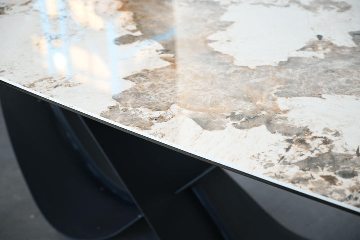 WAVE 103" Dining Table Dining Table - AmericanHomeFurniture