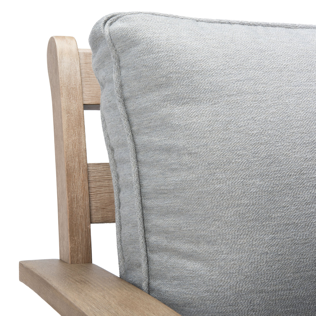 106.6"W x 106.6"D x 34.5"H / Natural/Light Grey