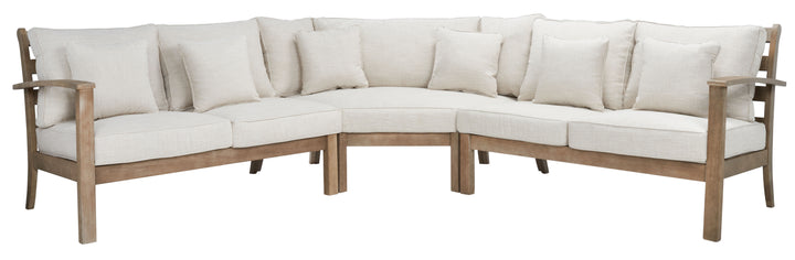 106.6"W x 106.6"D x 34.5"H / Natural/Beige