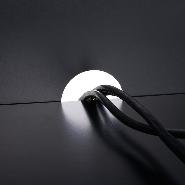 72"W x 19"D x 34"H / Black