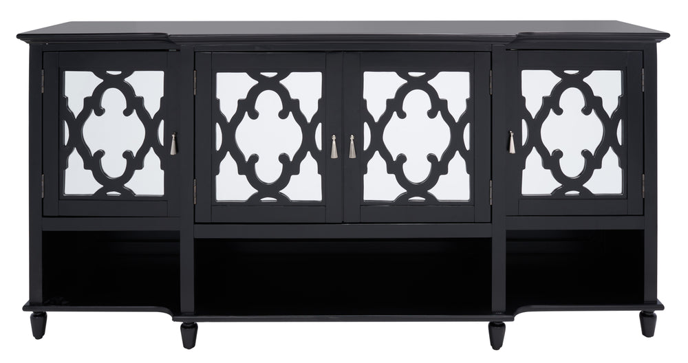 72"W x 19"D x 34"H / Black