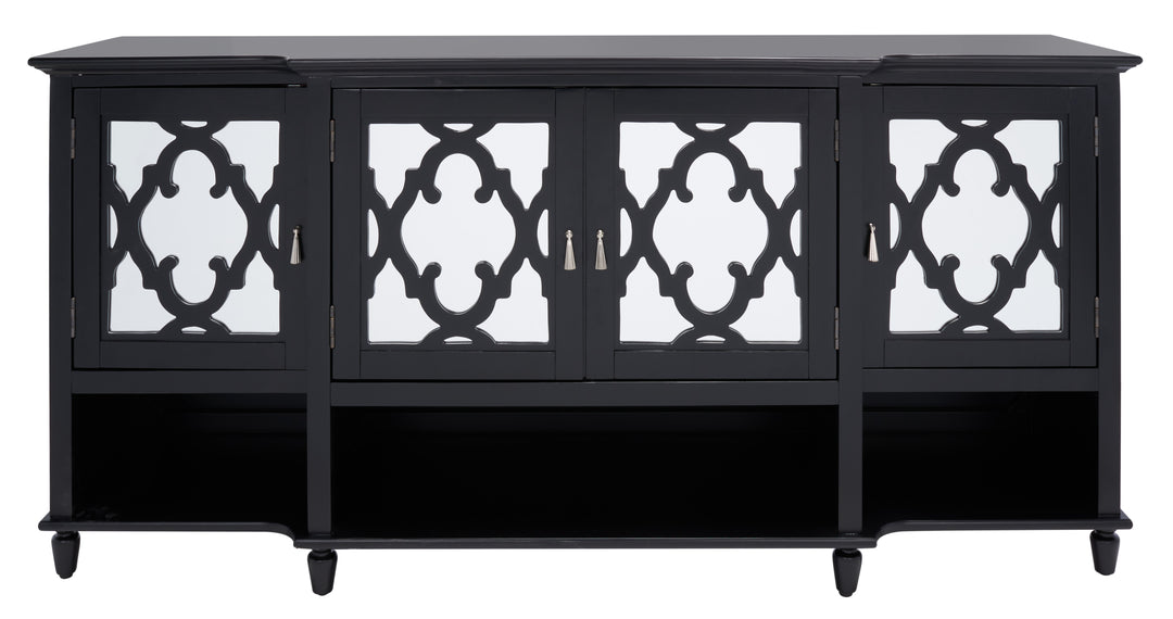 72"W x 19"D x 34"H / Black