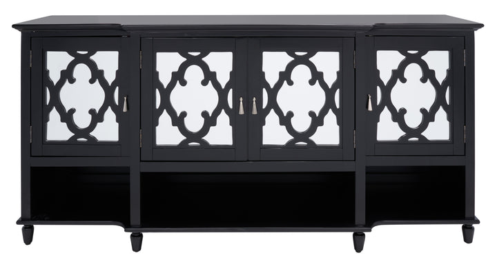 72"W x 19"D x 34"H / Black