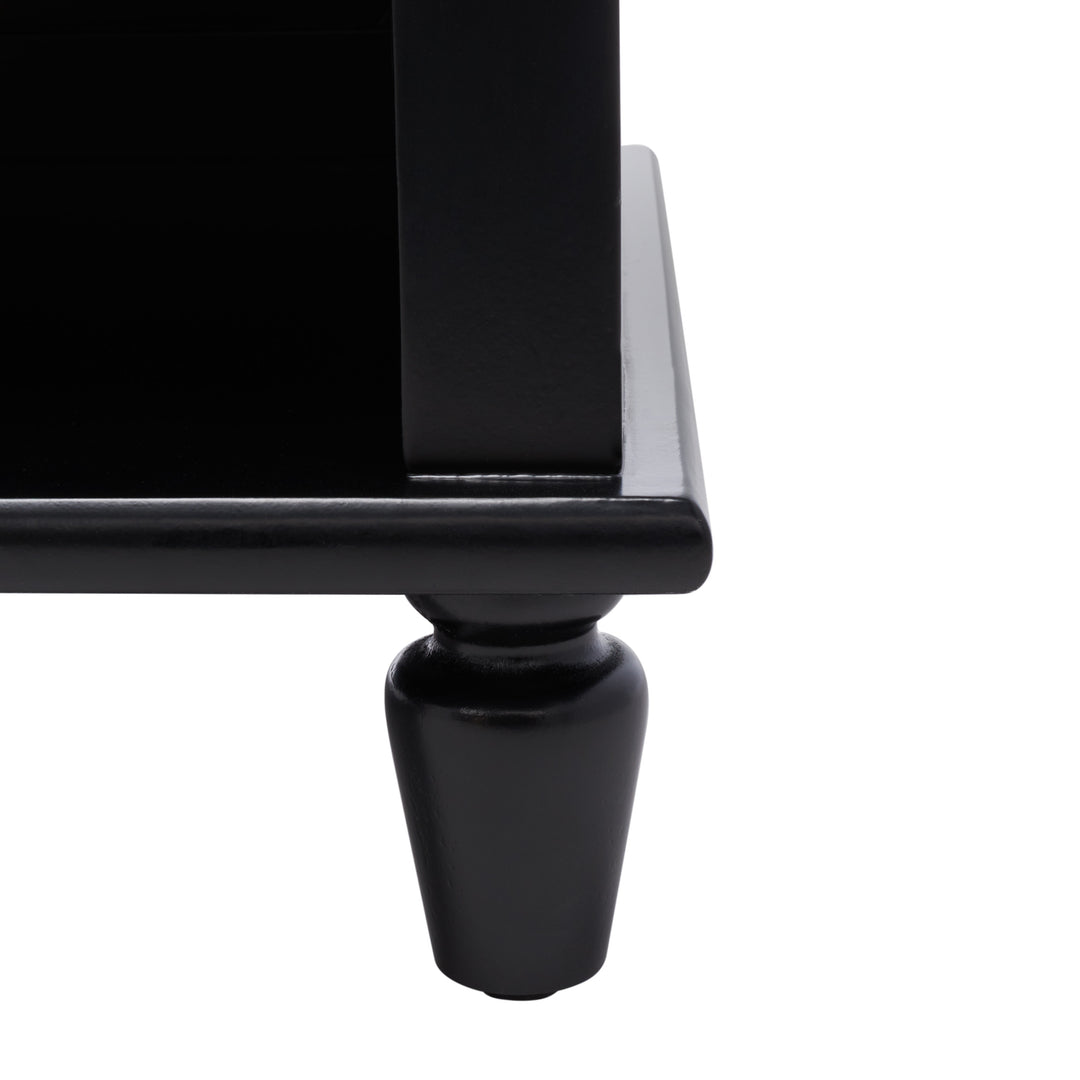 72"W x 19"D x 34"H / Black