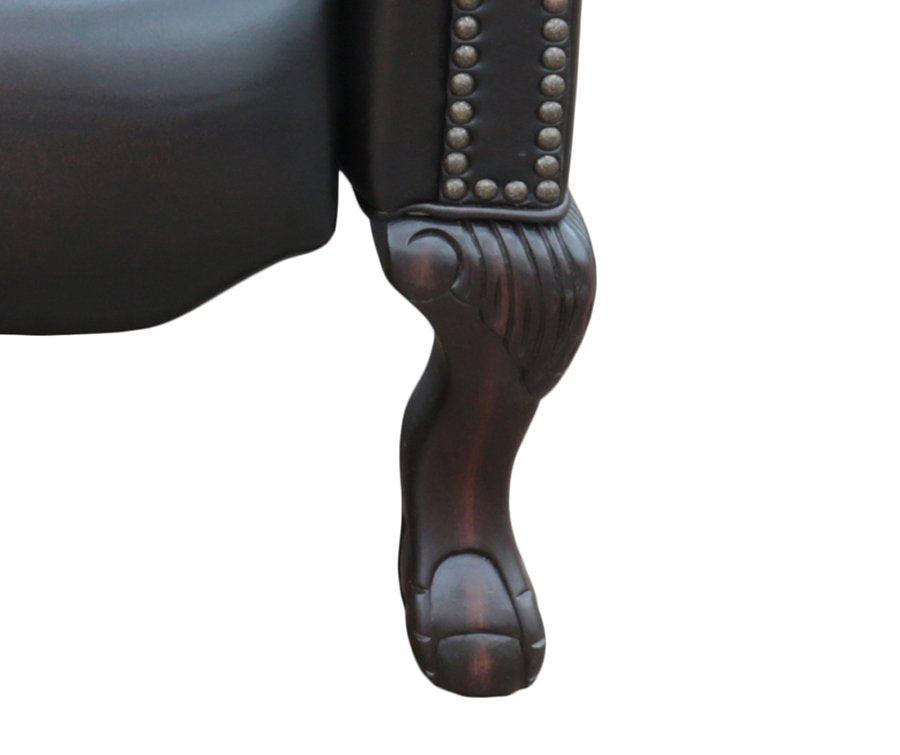 Danbury Push Thru The Arms Recliner - AmericanHomeFurniture