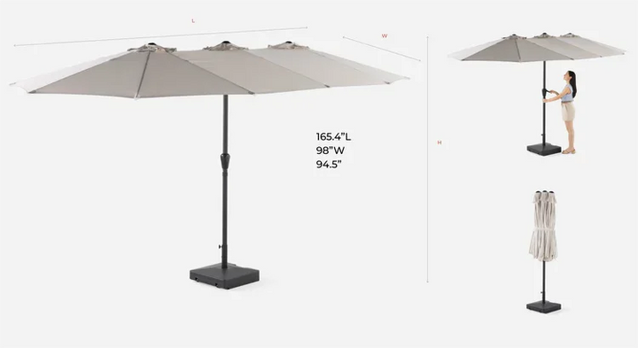 Transformer Outdoor Patio Umbrella