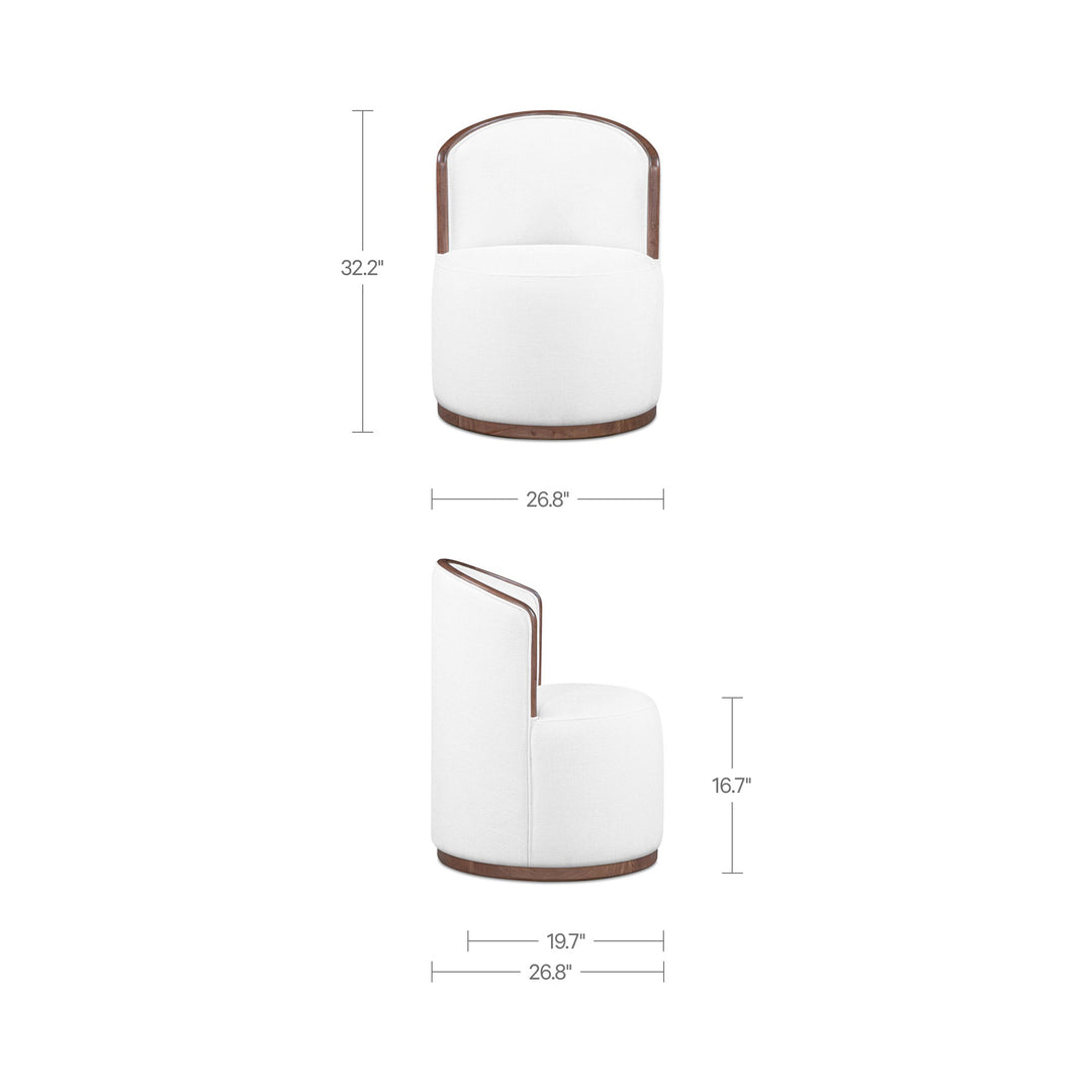 Rossi Swivel Dining Chair