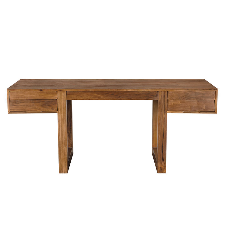Noir - Newton Desk, Teak - EG-19T