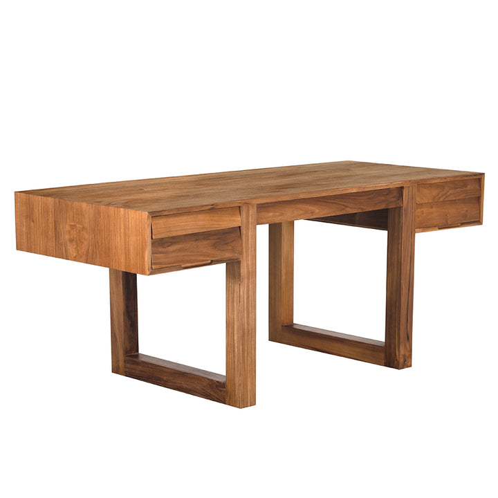 Noir - Newton Desk, Teak - EG-19T