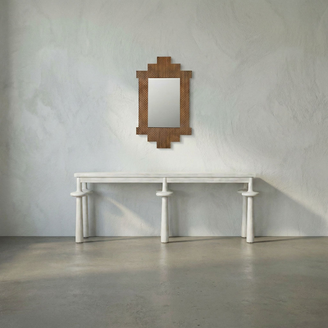 Noir - Ludwig Mirror, Teak - EG-29T