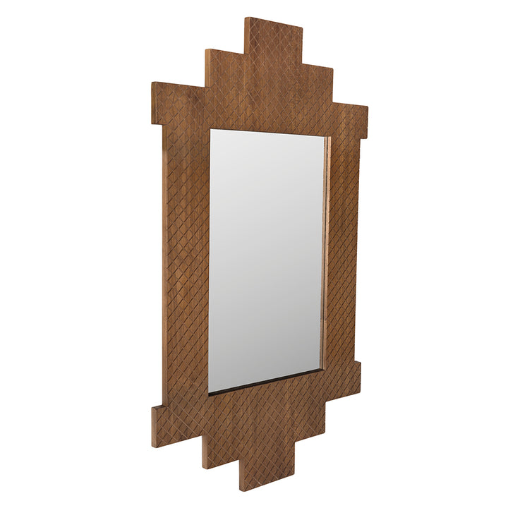 Noir - Ludwig Mirror, Teak - EG-29T