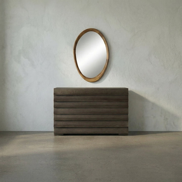 Noir - Chloe Mirror, Teak - EG-32T