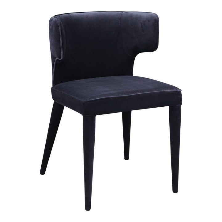 Moe's Home Collection - Jennaya Dining Chair Black - Set of 2 - EH-1103-02 | American Home Furniture