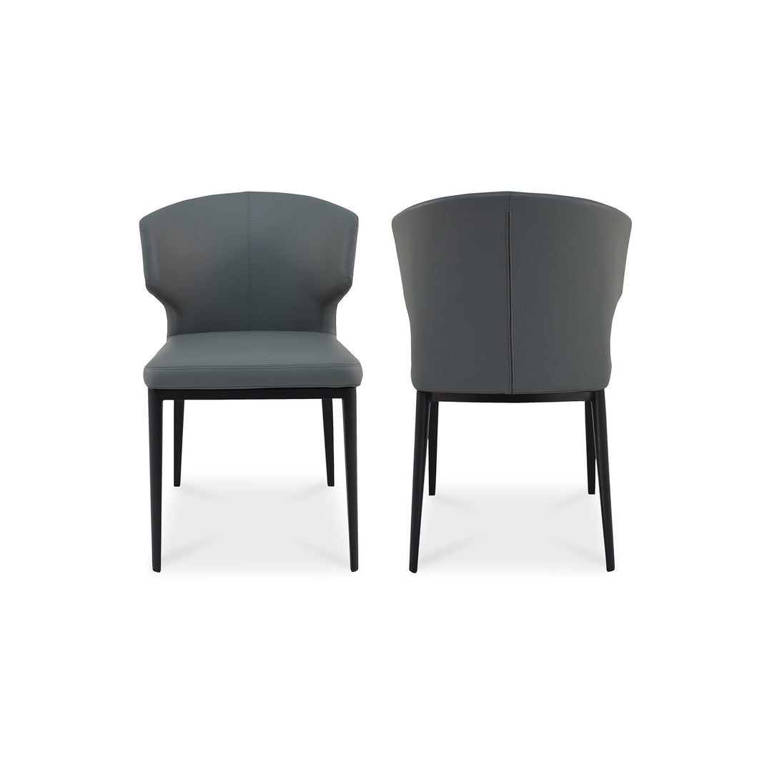 Delaney Dining Chair Grey - Set of 2