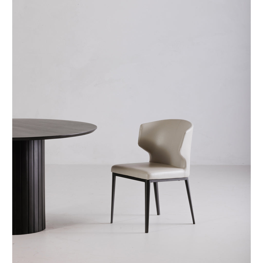 Moe's Home Collection - Delaney Dining Chair Beige - Set of 2 - EJ-1018-34 | American Home Furniture