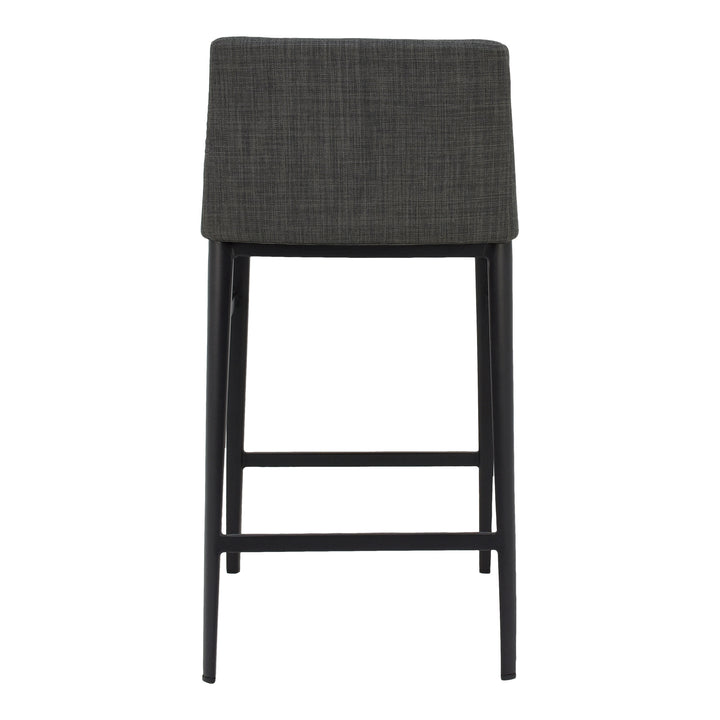 Moe's Home Collection - Baron Counter Stool Charcoal - EJ-1031-07 | American Home Furniture