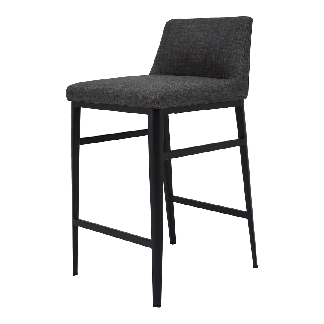 Moe's Home Collection - Baron Counter Stool Charcoal - EJ-1031-07 | American Home Furniture