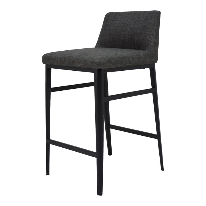 Moe's Home Collection - Baron Counter Stool Charcoal - EJ-1031-07 | American Home Furniture