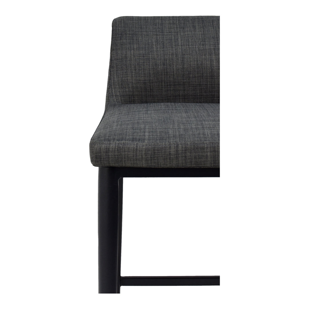 Moe's Home Collection - Baron Counter Stool Charcoal - EJ-1031-07 | American Home Furniture