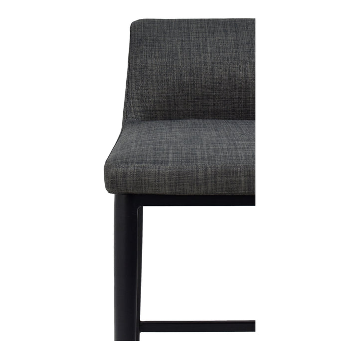 Moe's Home Collection - Baron Counter Stool Charcoal - EJ-1031-07 | American Home Furniture