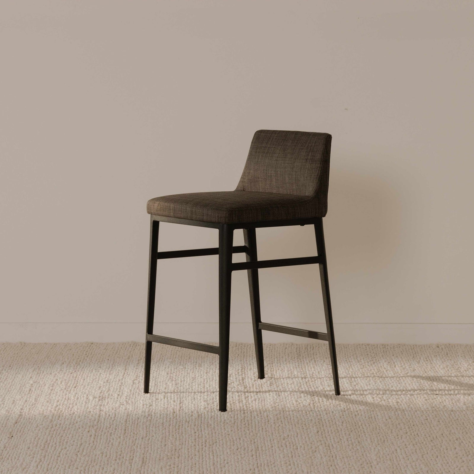 Moe's Home Collection - Baron Counter Stool Charcoal - EJ-1031-07 | American Home Furniture