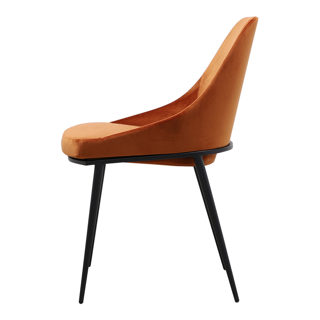 Moe's Home Collection - Sedona Dining Chair Amber - Set of 2 - EJ-1034-12 | American Home Furniture