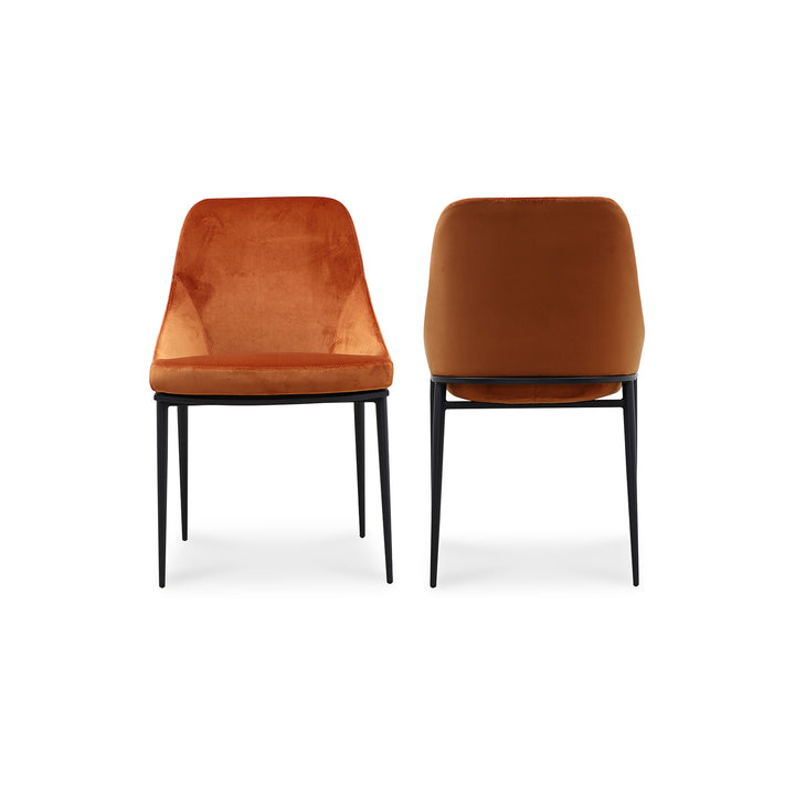 Moe's Home Collection - Sedona Dining Chair Amber - Set of 2 - EJ-1034-12 | American Home Furniture
