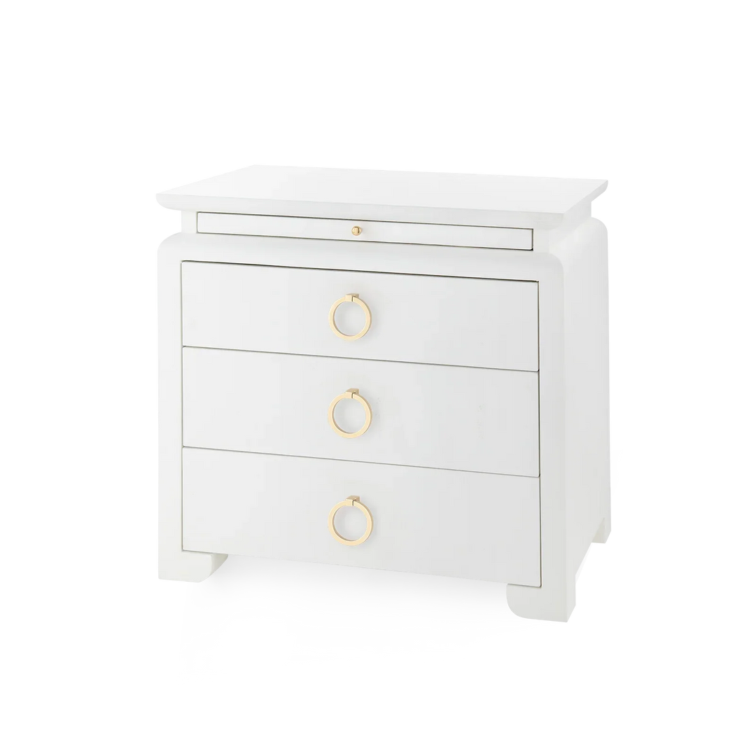 Elina 3-Drawer Side Table