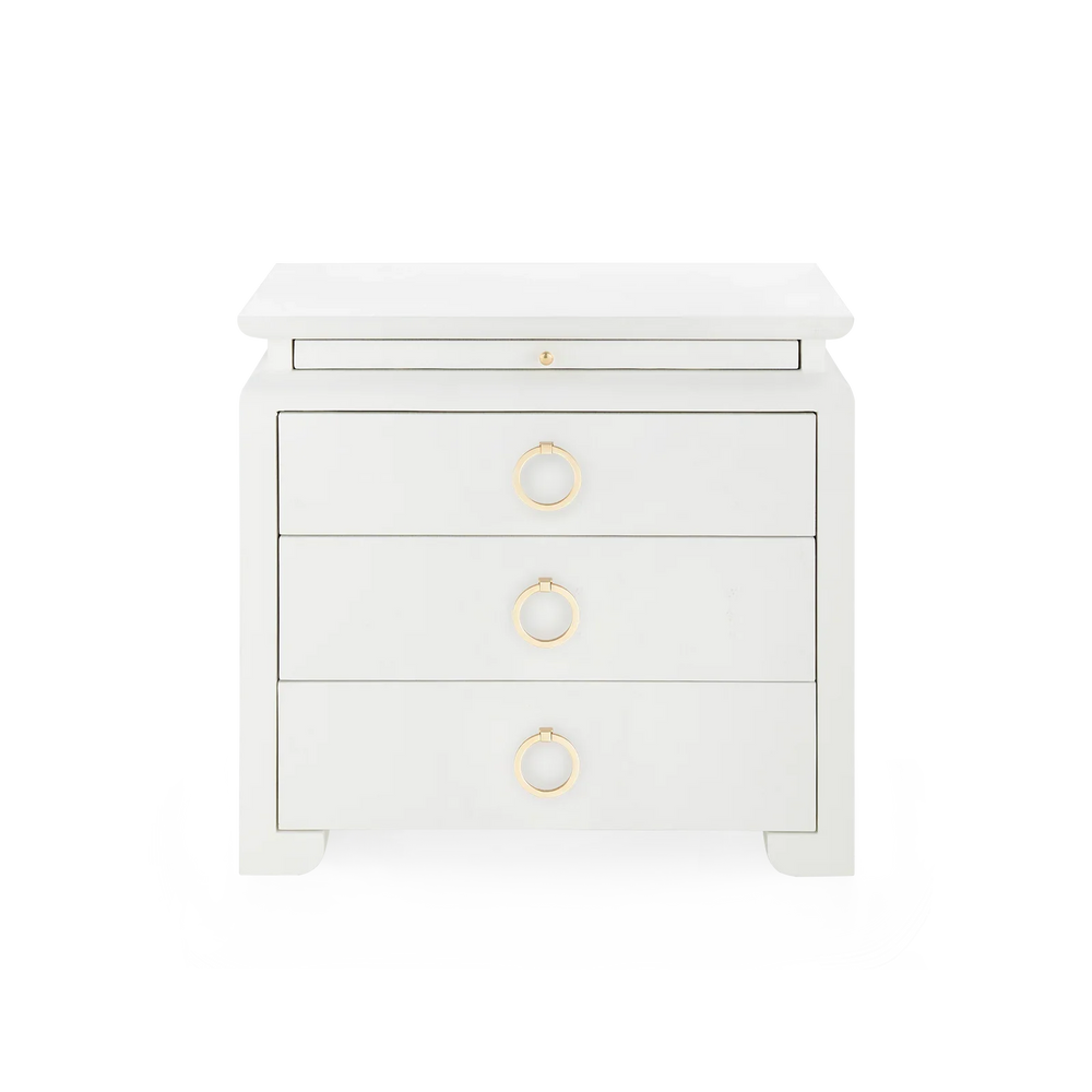 Elina 3-Drawer Side Table