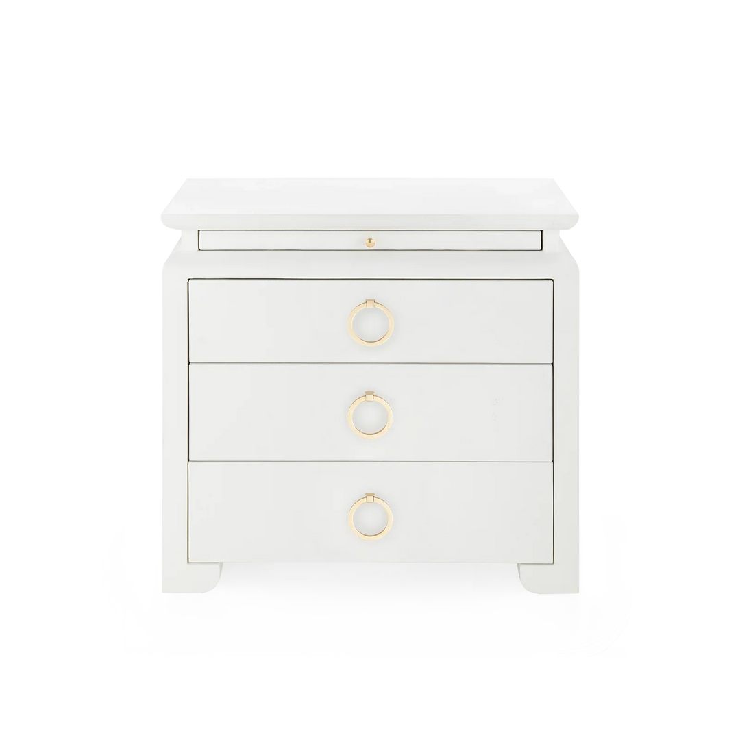 Elina 3-Drawer Side Table
