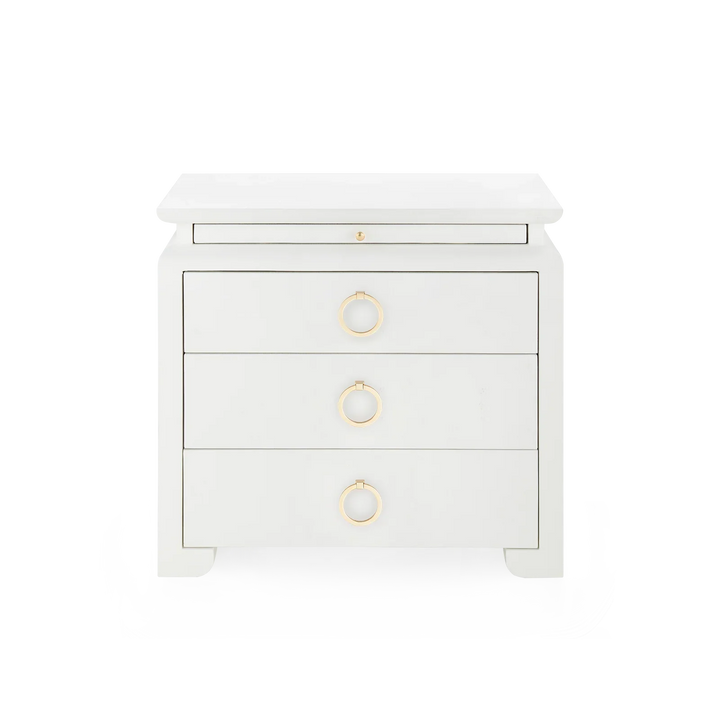 Elina 3-Drawer Side Table