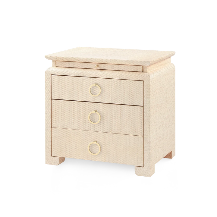 Elina 3-Drawer Side Table