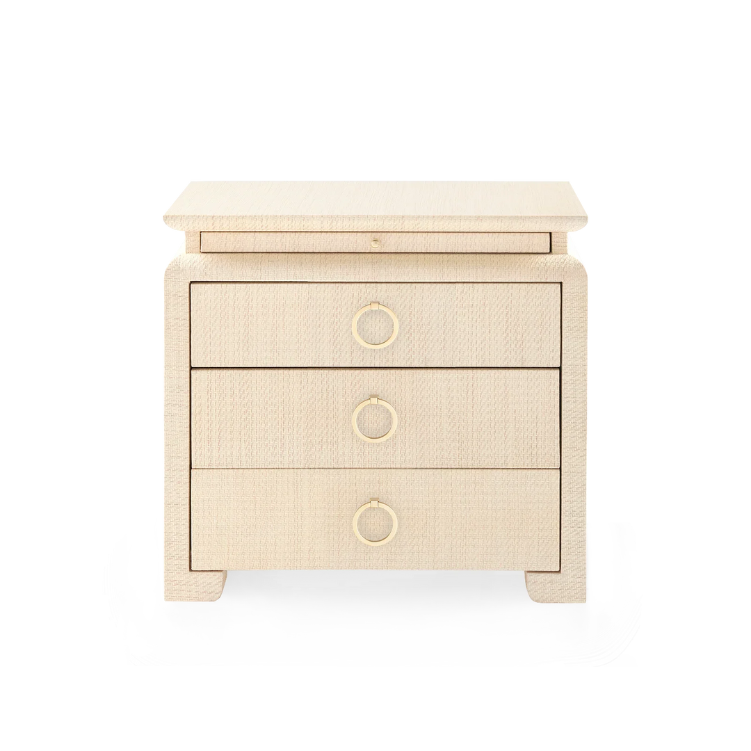 Elina 3-Drawer Side Table