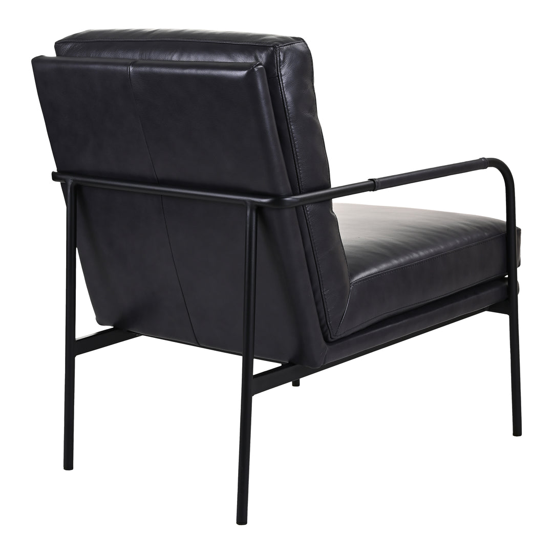 Moe's Home Collection - Verlaine Chair Raven Black - EQ-1013-02 | American Home Furniture