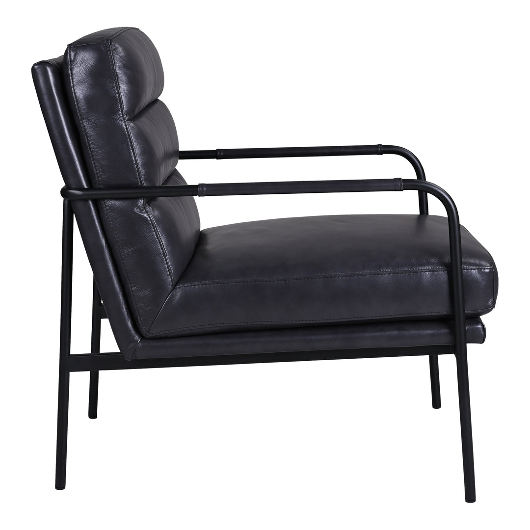 Moe's Home Collection - Verlaine Chair Raven Black - EQ-1013-02 | American Home Furniture
