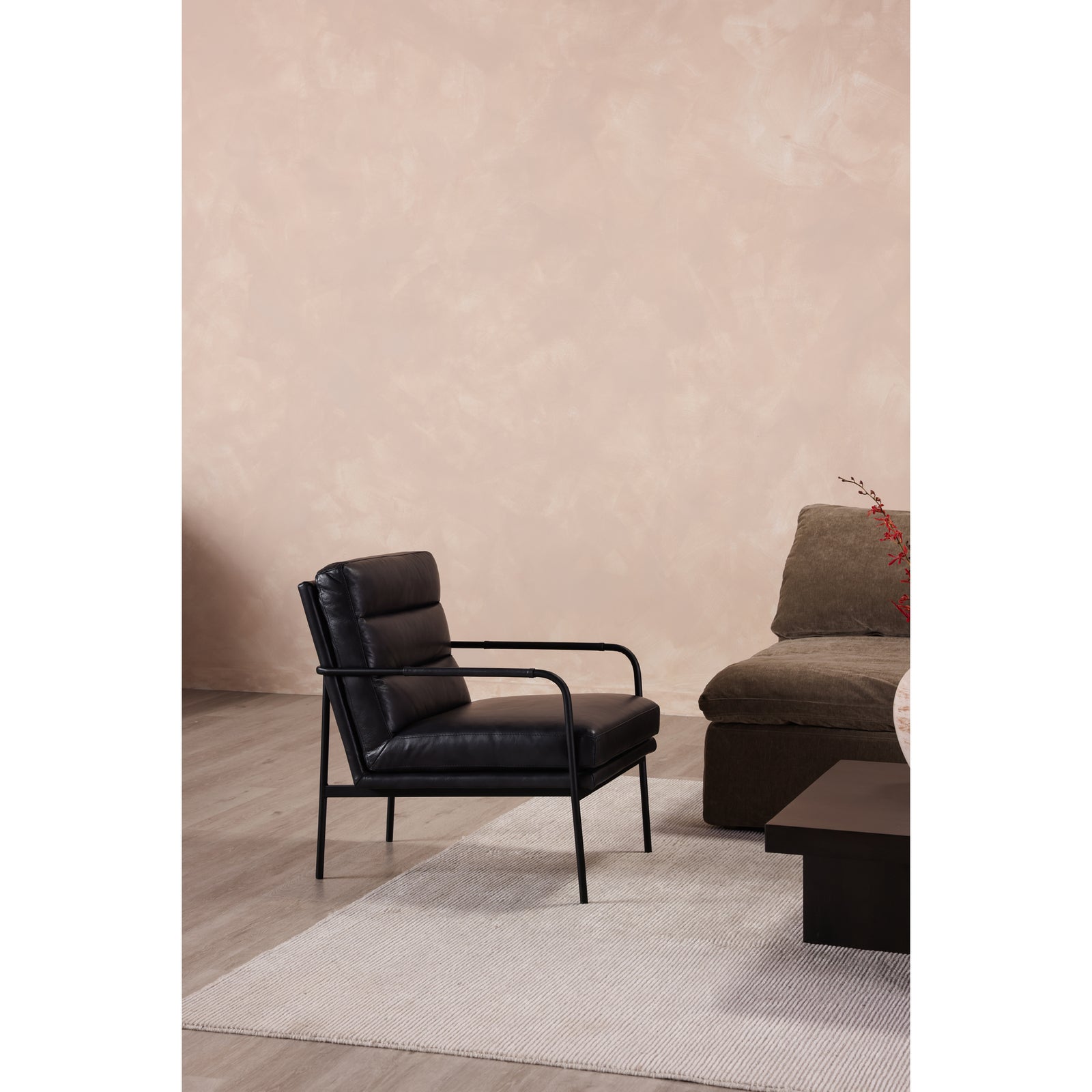 Moe's Home Collection - Verlaine Chair Raven Black - EQ-1013-02 | American Home Furniture