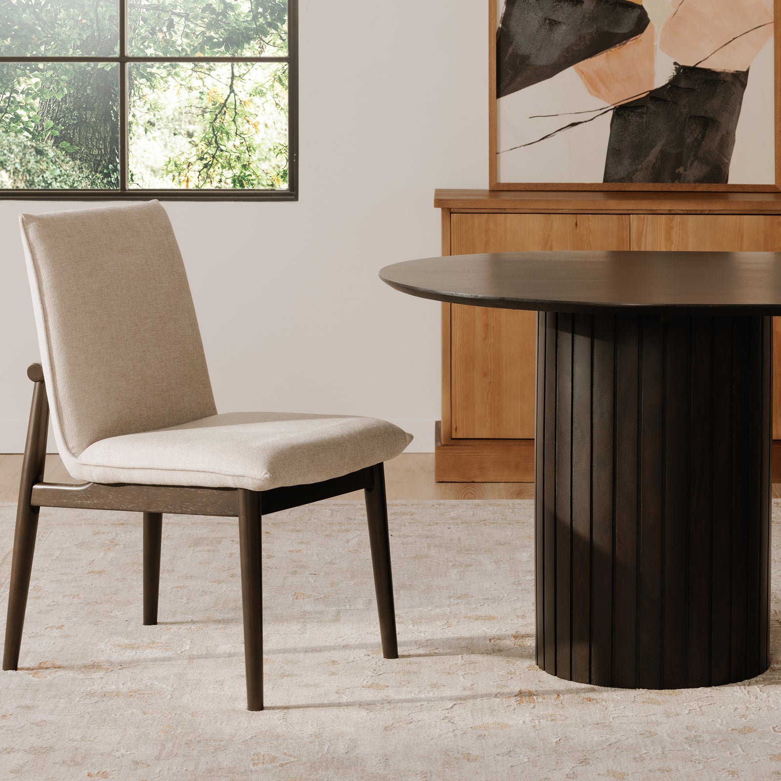American Home Furniture Moe's Home Collection Charlie Dining Chair - Set of 2