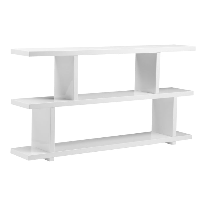 Moe's Home Collection - Miri Shelf Small White - ER-1072-18 | American Home Furniture