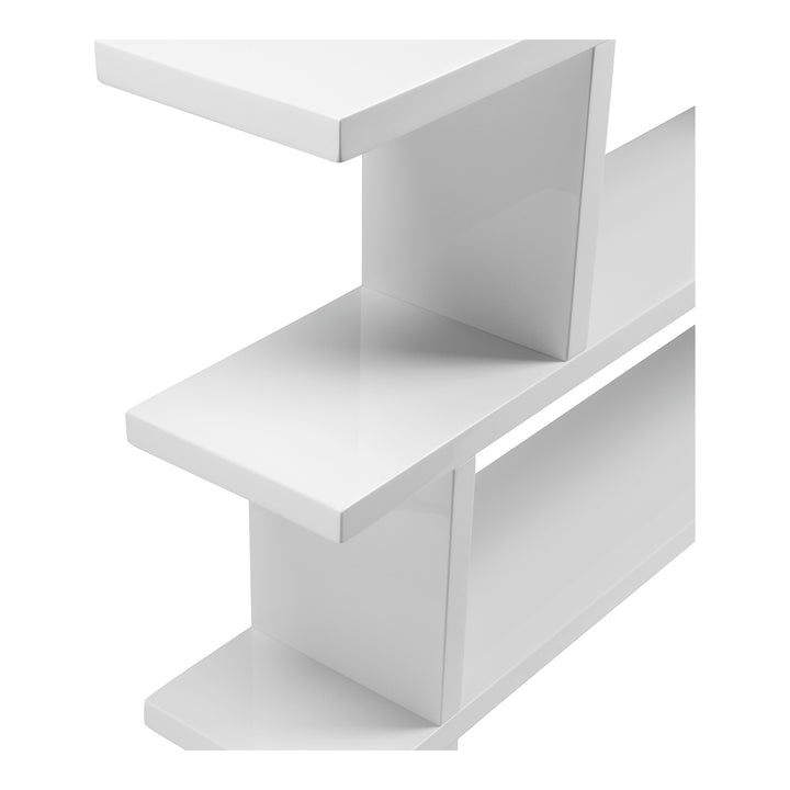 Moe's Home Collection - Miri Shelf Small White - ER-1072-18 | American Home Furniture