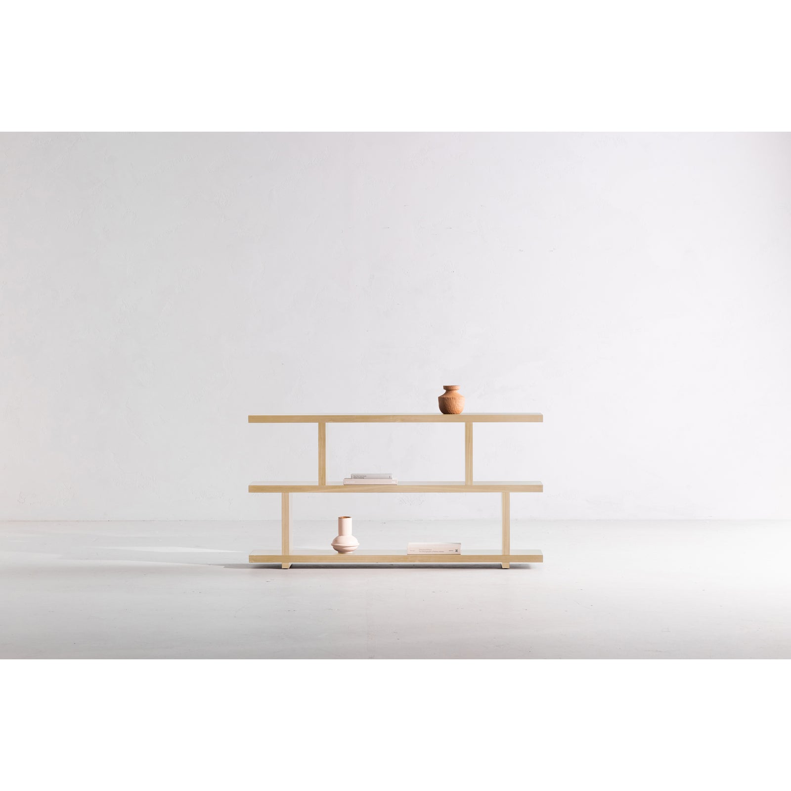 Moe's Home Collection - Miri Shelf Small Oak - ER-1072-24 | American Home Furniture