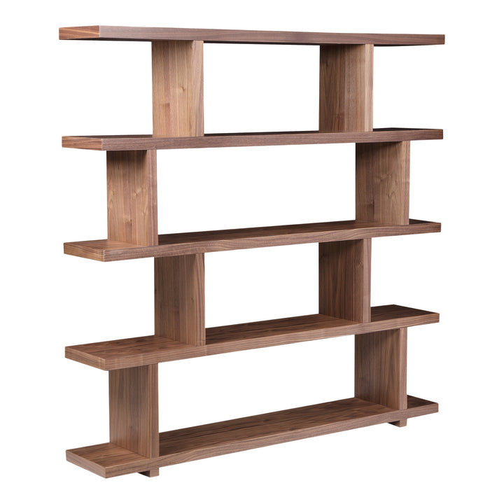 Moe's Home Collection - Miri Shelf Large Walnut - ER-1073-03 | American Home Furniture
