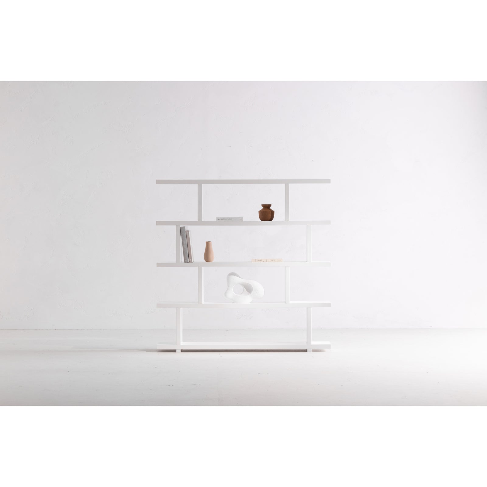 Moe's Home Collection - Miri Shelf Large White - ER-1073-18 | American Home Furniture